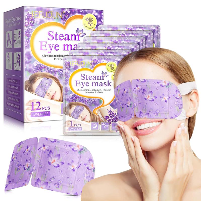 Steam Eye Mask, Lavender Extract Eye Mask, Eye Care Mask, Eye Relaxation Mask, Sleep Mask, Skin Care Mask