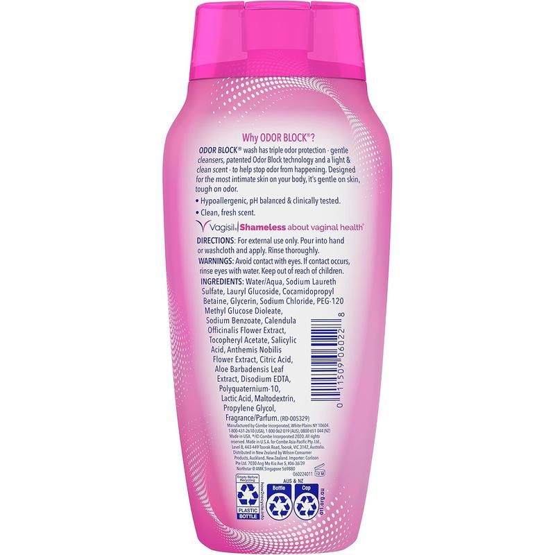 Feminine Wash for Intimate Area Hygiene, Odor Block, Gynecologist Tested, Hypoallergenic, 12 Oz, (Pack of 1) No brand