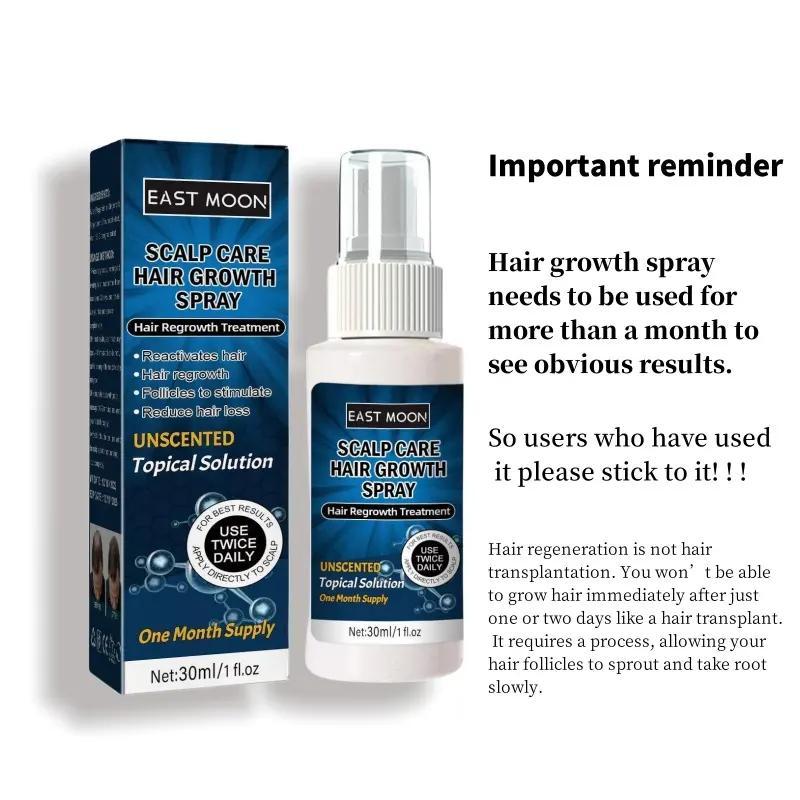 5% Minoxidil Hair Growth Spray, For Hair Thinning And Hair Growth, Hair Growth Treatment For Thicker And Fuller Hair