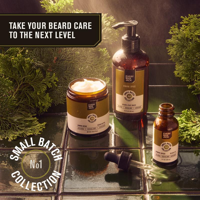 Small Batch Beard Collection Bundle Hair Care Kit