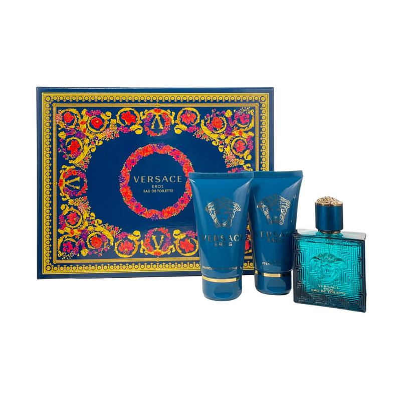 Versace Eros pour Homme Eau de Toilette 50 ml + Shower Gel 50 ml + After Shave 50 ml gift set