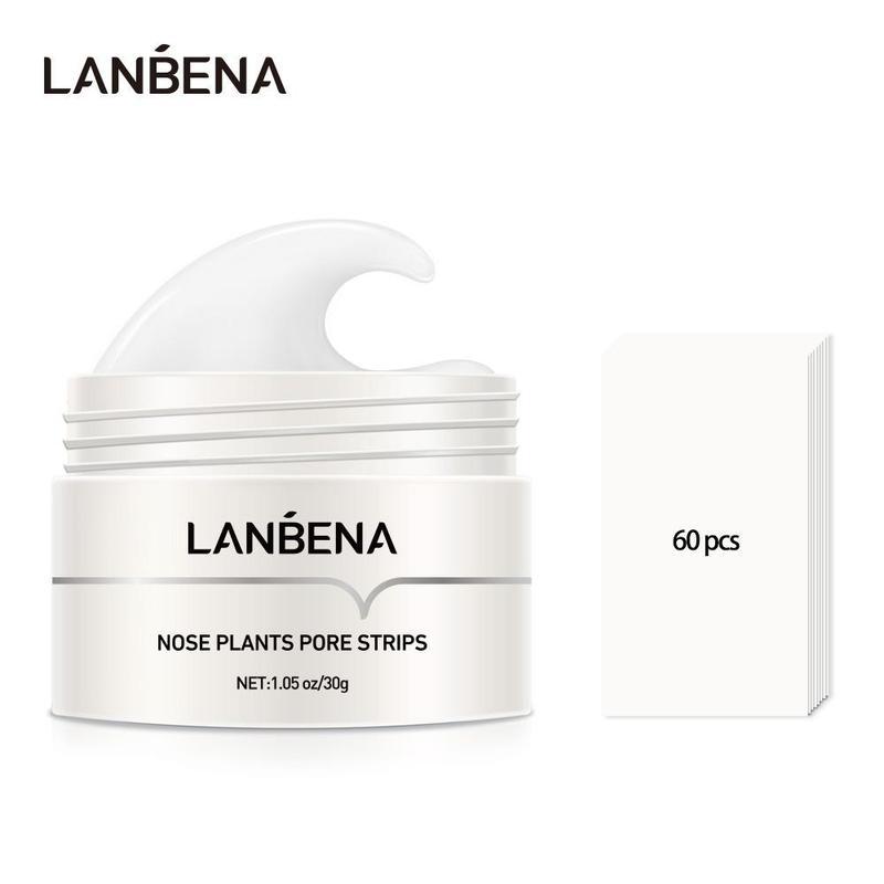 LANBENA Blackheads & Whiteheads Removal Kit for Clear, Radiant Skin: Facial Exfoliating Power, Acne Deep Cleansing, 30g Clay Mask, and Nasal Strips for a Fresh-Faced Glow! Skincare