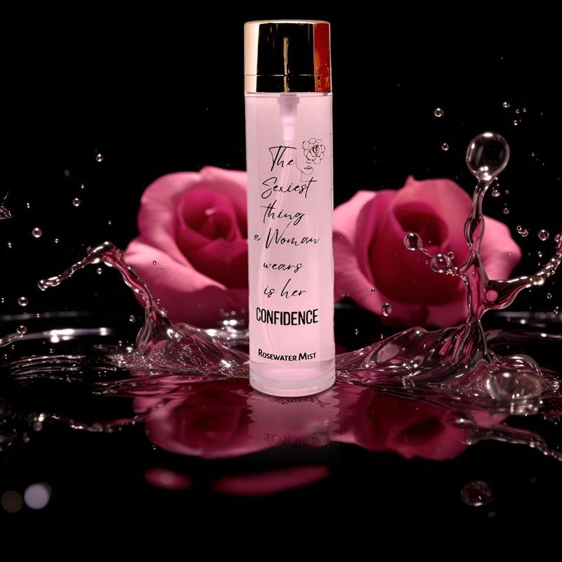 Travel size Rose Water Hydrating Face Mist for All Skin Types Nourishing Skincare Daily Cosmetic Moisturizing Soothing