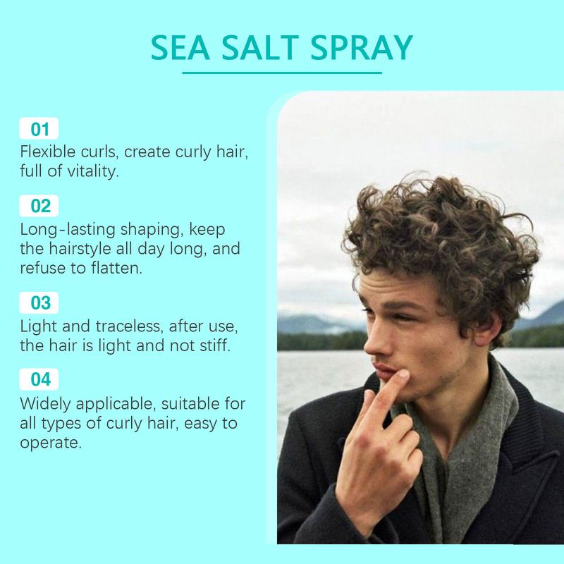 Sea Salt Curl Spray Long-lasting elastin curls lazy refreshing hairspray