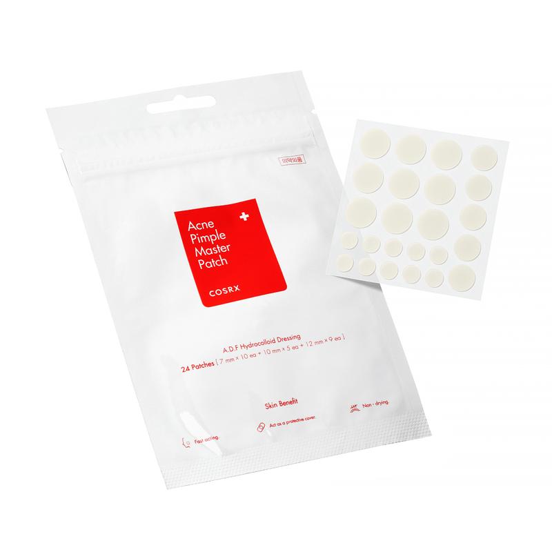 cosrx Acne Pimple Patch Absorbing Hydrocolloid Spot Treatment Fast Healing, Blemish Cover, Three Sizes