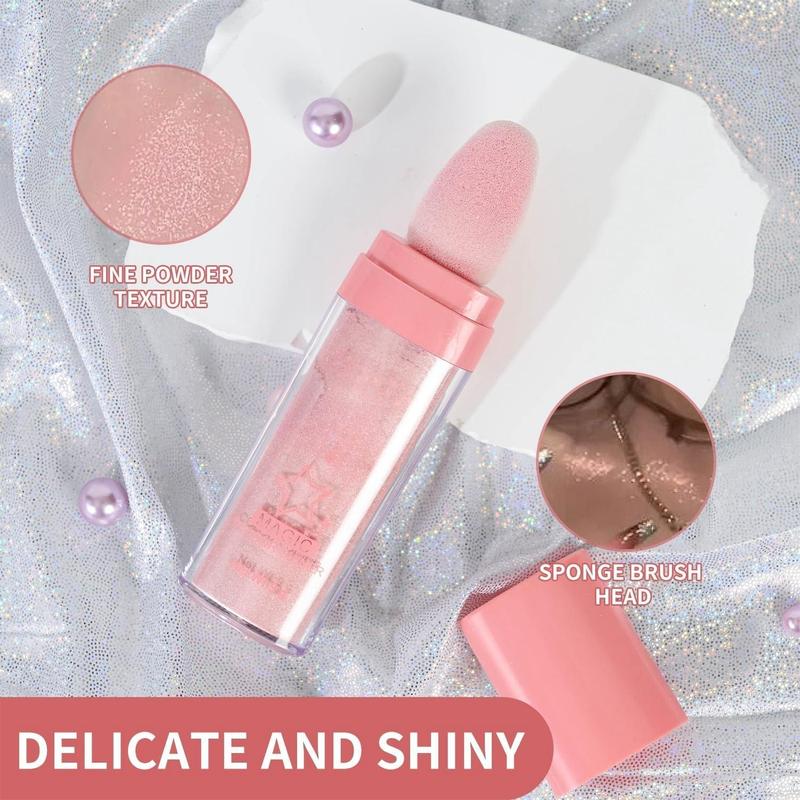 Fairy Dust Highlighter - All Over Body Contour and Collarbone Pearlescent Powder (Pack of 4)