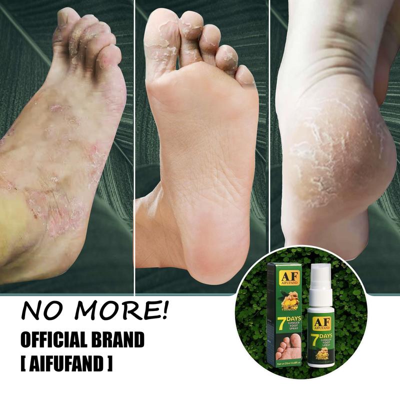 AIFUFAND-7 DAYS Ginger foot spray, foot care,foot support,foot treatment.