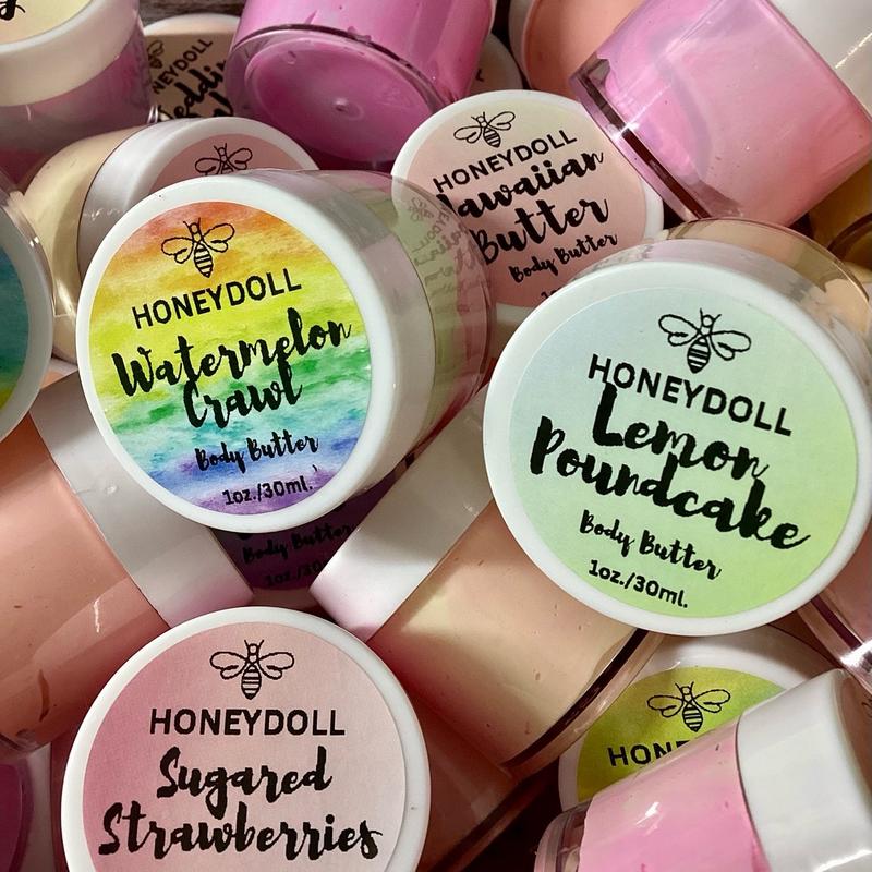 Honeydoll Travel size Mini 1 oz. Emulsified Body Butters