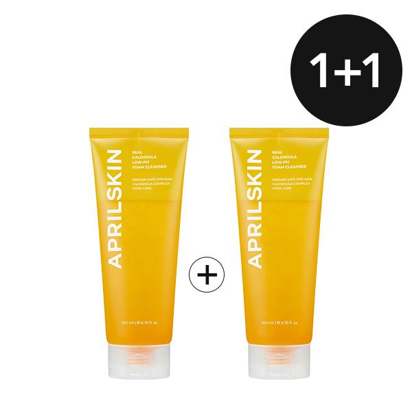 [APRILSKIN Official Shop] Calendula low PH Gel Cleanser (200ml) | Deep Cleansing with BHAs For All Skin Type |Korean Skincare | Glass Glow