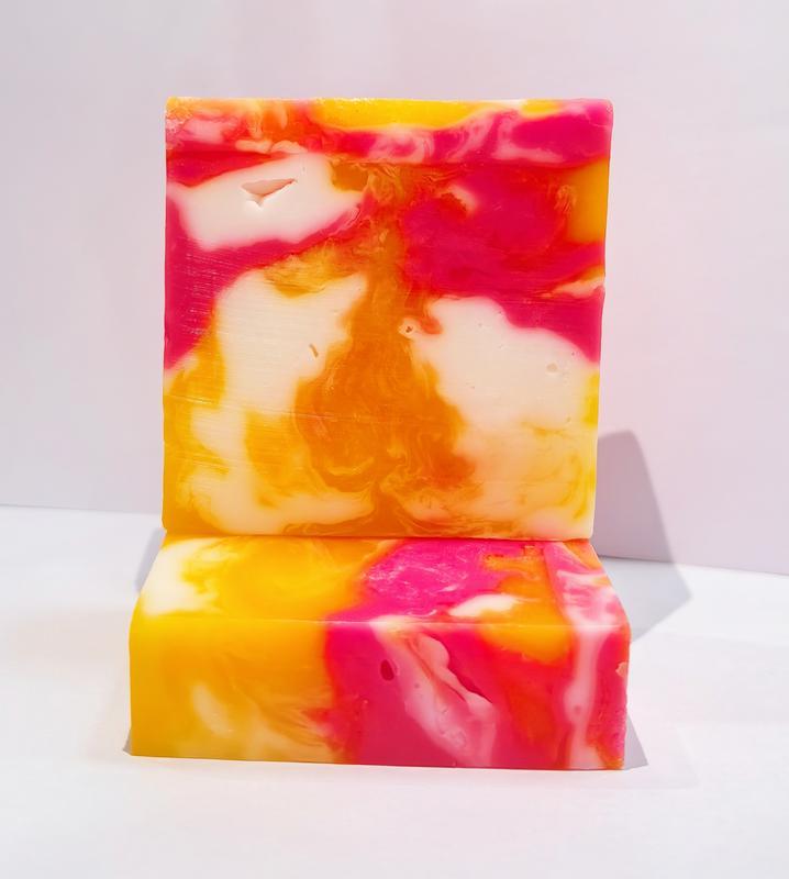 Rose Soap - Gentle and refreshing soap with acool minty scent Body Care Body Wash AvocadoOlive Organic Peppermint Tea Tree ComfortCleansing Skin Repair Cleanser Skin Care