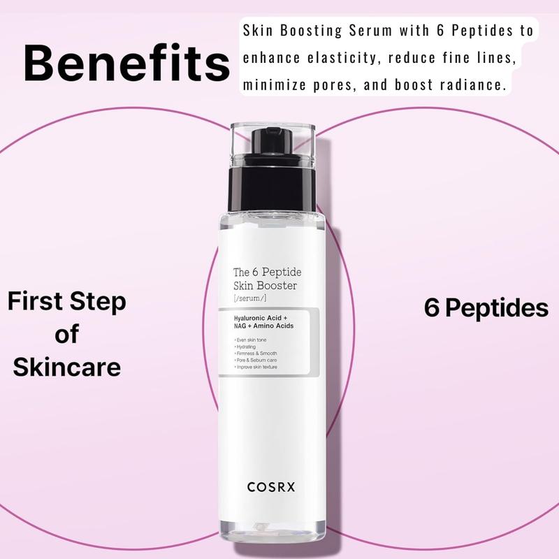 COSRX 6X Peptide Collagen Booster Toner Serum 150mL-Korean Skincare for All Skin