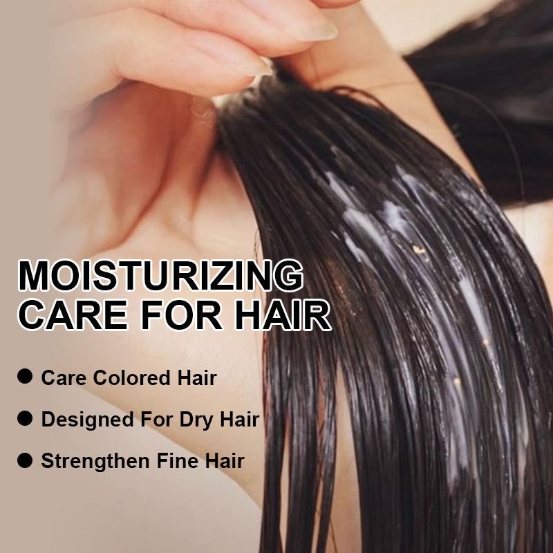 100g Pressed Jar Black Hair Conditioner for Purify Scalp, Polygonum Multiflorum Extracts Hair Care Product for Strengthen Hair & Nourishing Hair Follicles, Hair Conditioner for Women & Men