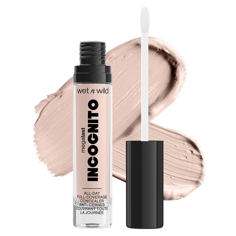 wet n wild Mega Last Incognito All-Day Full Coverage Liquid Matte Concealer, 0.18 Ounce