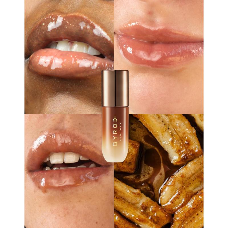 [TikTok Exclusive] Banana Brulee Lip Oil - Shimmer and Plumping - Luxury Holiday Gift