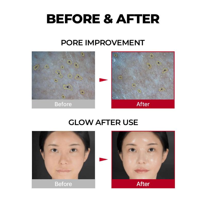 [MDP+ Official Shop] Korean Glass Skin Set (Red Lacto Collagen Wrapping Mask +Peptide 9 All in One Essence Pro)