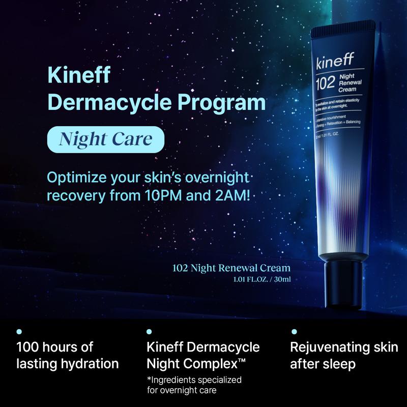 [3-PACK BUNDLE] Kineff Dermacycle Program (All-day & Night) Centella Asiatica Niacinamide Tocotrienol Facial Cream (30mL x2) Moisturizers