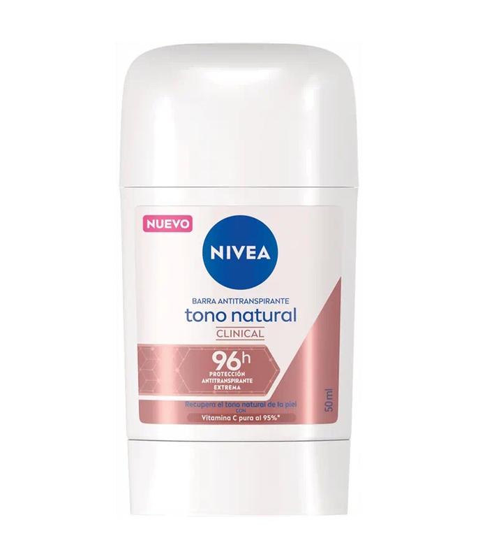 NIVEA Tono Natural Antiperspirant Stick - 50g, 96 Hours Protection