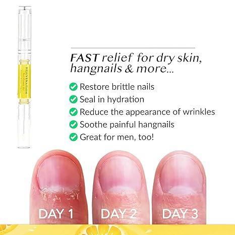 Brother Cosmetics Nail Growth Oil, Rejuvenation Nail Growth Oil,Nail Growth Oil for Strength and Moisture, Nail Growth and Strengthener Oil, Nail Strengthener for Thin Nails and Growth (2pcs)