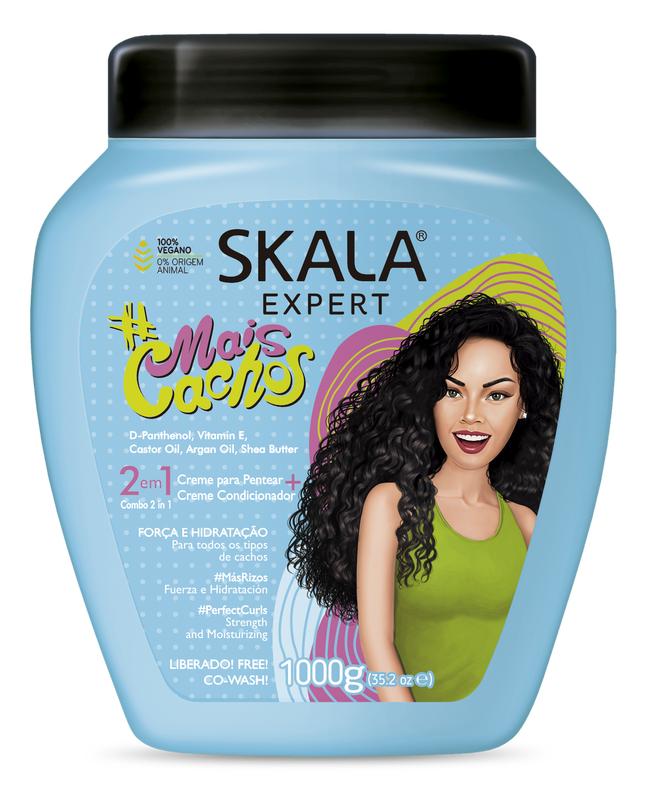 2 Pack SKALA Expert Mais Cachos + Passion Fruit & Pataua Oil - Nourish, Strengthen, Moisturizes,  and Transforms Your Hair