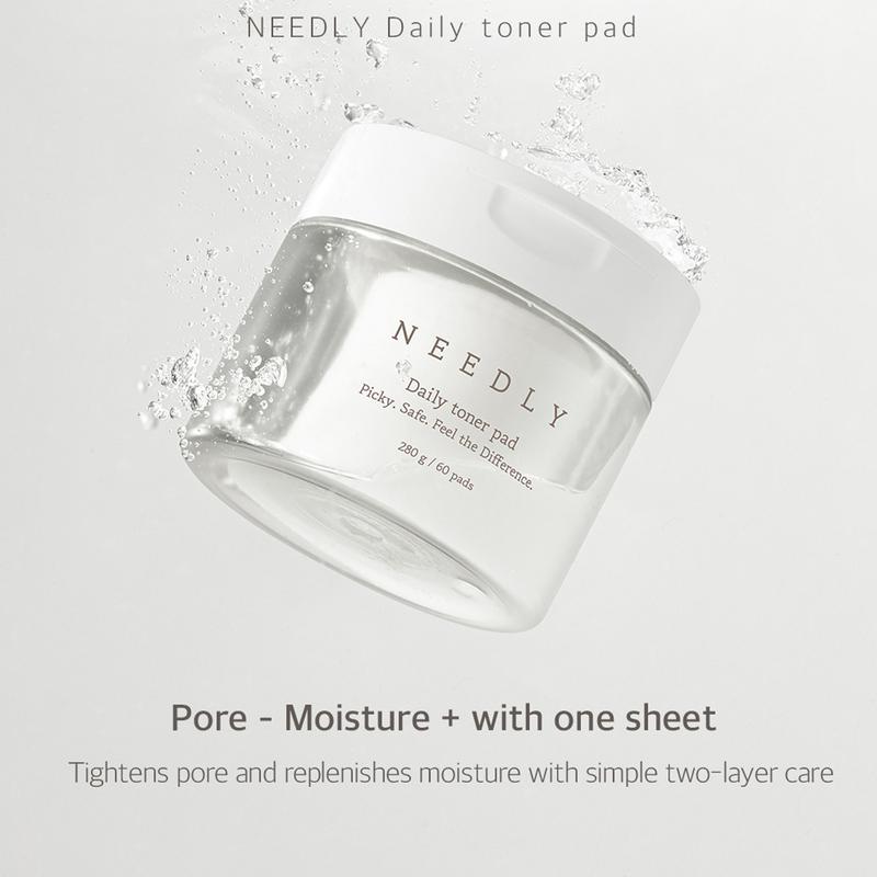 [NEEDLY] Daily Toner Pad 60pads - Exfoliating Facial Pads