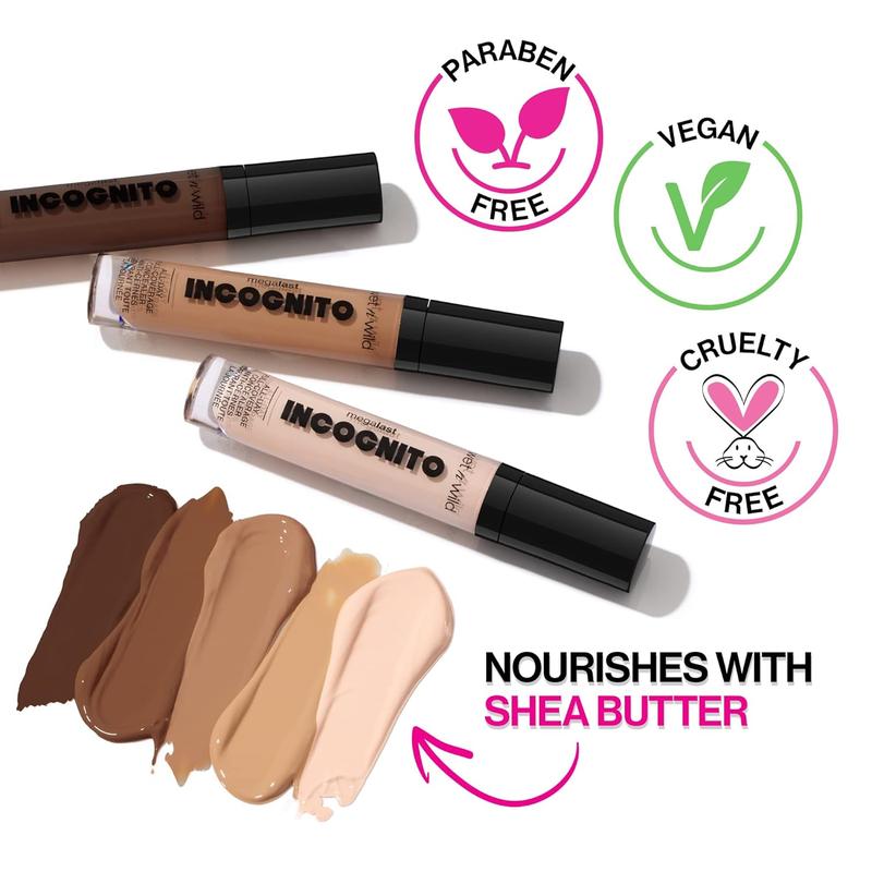 wet n wild Mega Last Incognito All-Day Full Coverage Liquid Matte Concealer, 0.18 Ounce