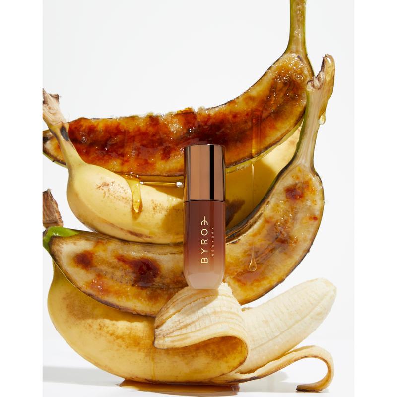 [TikTok Exclusive] Banana Brulee Lip Oil - Shimmer and Plumping - Luxury Holiday Gift