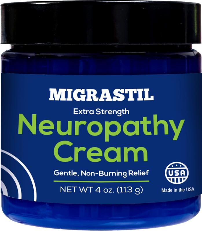 Migrastil Neuropathy Cream - Soothing Cream for Feet, Legs, Hands, Etc. Aloe Shea Butter Gentle Clove Moisturizing