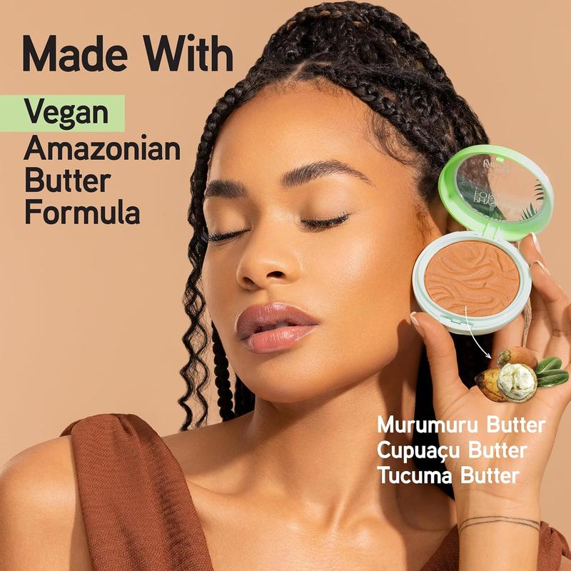 Murumuru Butter Bronzer, Moisturizing, Nourishing Murumuru Butter Blend for Silky All-Day Luminous Glow, Dermatologist Tested, Hypoallergenic, Vegan & Cruelty-Free -Bronzer