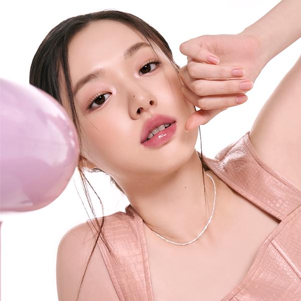 [rom&nd Official Shop] rom&nd Glasting Color Gloss 4g Plumping Volume Bunny Tongue Lips Glazed Glass Lightweight Glowy Vivid Transparent Glossy