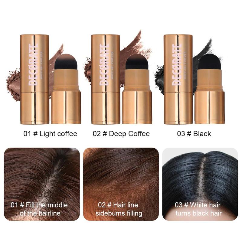 Long Lasting Hairline Powder, 1 Count Waterproof & Sweatproof Hairline Powder, Professional Makeup Product for Women & Girls