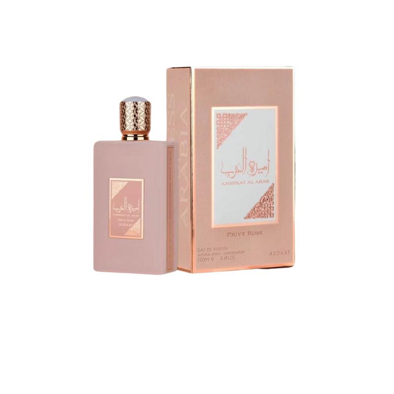 AMEERAT AL ARAB PRIVE ROSE EDP 3.4OZ PERFUME FOR WOMEN Aroma Floral Fragrance Scent Scent Pack Vanilla Scent Cosmetic Cologne