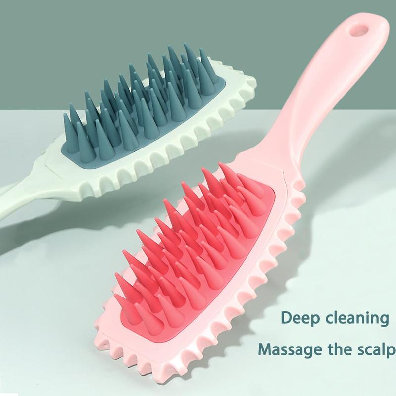 Soft Silicone Scalp Massager Brush, 1 Count Hair Cleaning & Scalp Massage Brush, Convenient and Comfortable for Home Use, Suitable for Men & Women