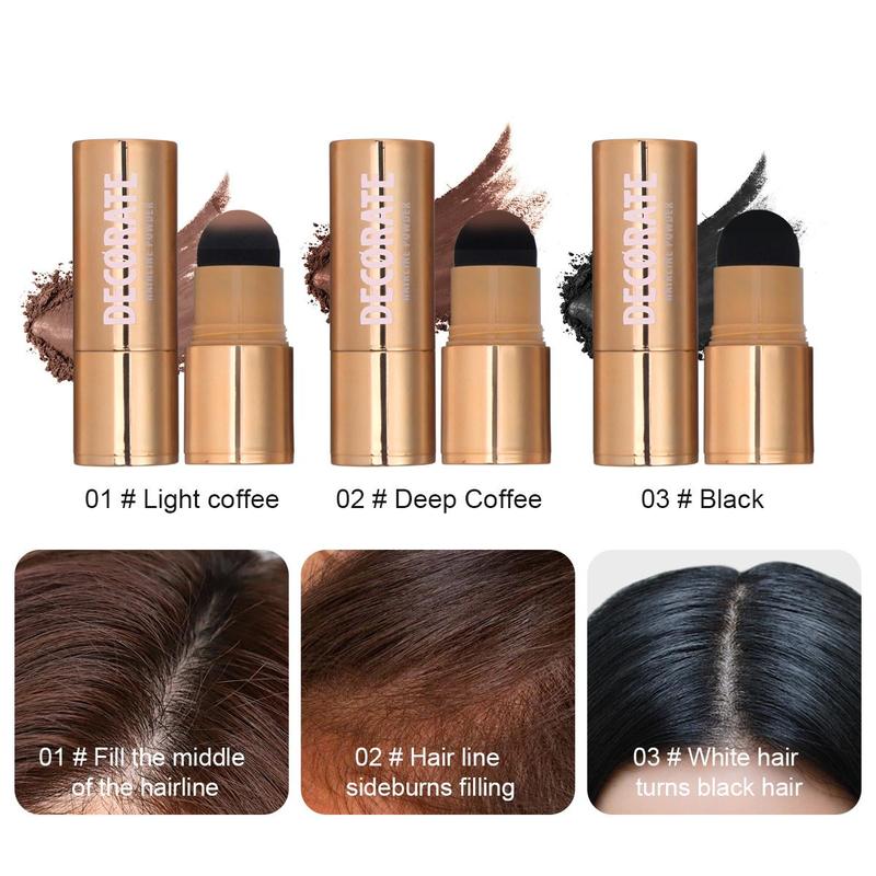 Long Lasting Hairline Powder, 1 Count Waterproof & Sweatproof Hairline Powder, Professional Makeup Product for Women & Girls