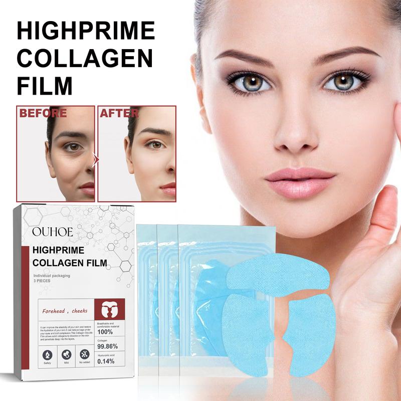 OUHOE collagen mask reduces wrinkles, eye bags, dark circles, tightens skin, plumps and moisturizes eye rejuvenation mask