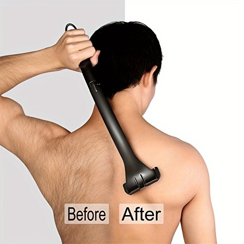 Back Shavers For Men Hair Trimmer For Men, Extendable, Foldable Arm For Hard-to-Reach Areas Back Shaver & Body Trimmer For Men Back Shaver For Men - Long Handle Back Hair And Body Shavers Wet Or Dry Use