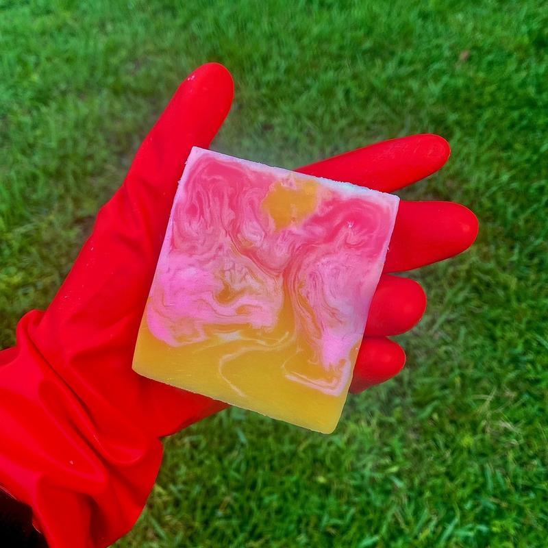 Rose Soap - Gentle and refreshing soap with acool minty scent Body Care Body Wash AvocadoOlive Organic Peppermint Tea Tree ComfortCleansing Skin Repair Cleanser Skin Care