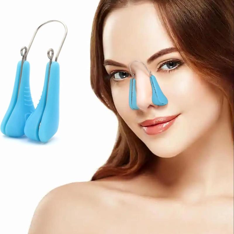 Nose Clip, 2 Counts set Nose Shaper, Nose Bridge Straightener, Nose Lifting Tool, Beauty & Personal Care Product for Women & Girls, Christmas Gift