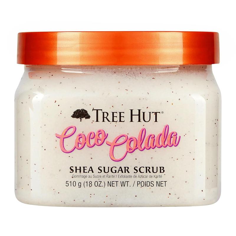 NEW 2024 SALE Tree Hut Shea Sugar Exfoliating & Hydrating Body Scrub, 18 oz 510 gram Big Scrub Limited time deal Gift 