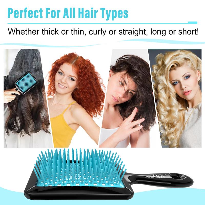 Hollow Air Cushion Comb, 1 2 5pcs Comfortable Scalp Massage Brush, Hair Detangling & Styling Tool for Women & Men, Household Heatless Haircare Products, Beauty Products, Makeup Products Hair Products, Hair Styling Tools