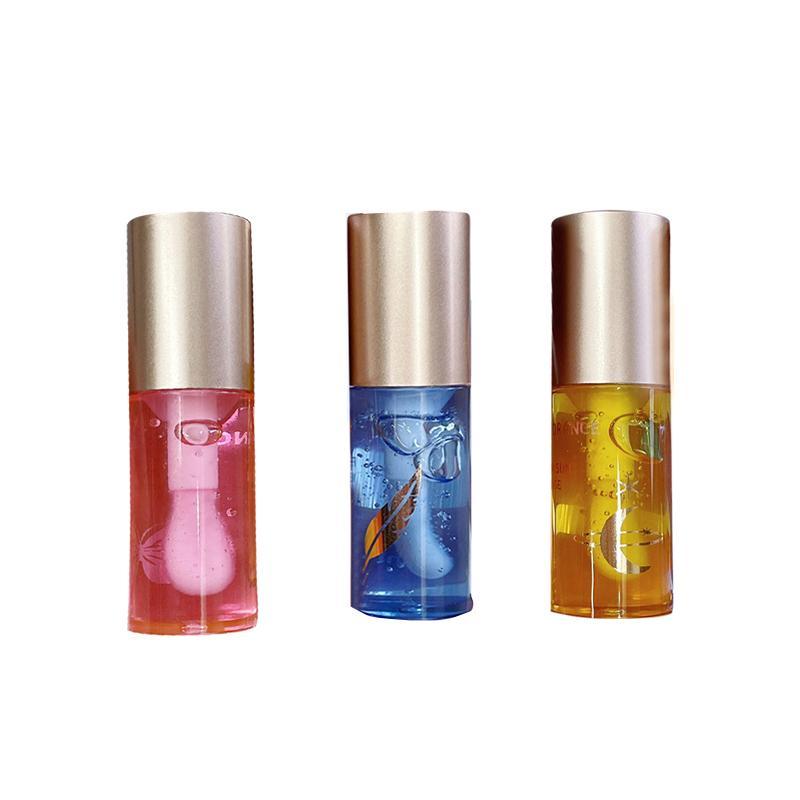 Moisturizing Lip Oils, 3 Counts Long Lasting Nourishing Lip Balms, Liquid Lip Balm, Lip Gel Lip Mask Lip Care Products for Women & Girls