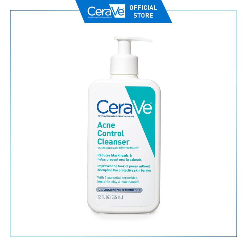 CeraVe Acne Control Cleanser | Acne-Prone Oily Skin