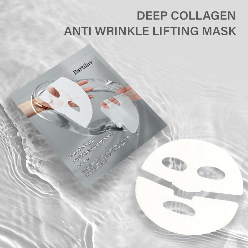 4-pack Deep Collagen Power Boosting Mask | THE ORIGINAL OVERNIGHT COLLAGEN MASK  Back To School Skincare Skin Repair Comfort