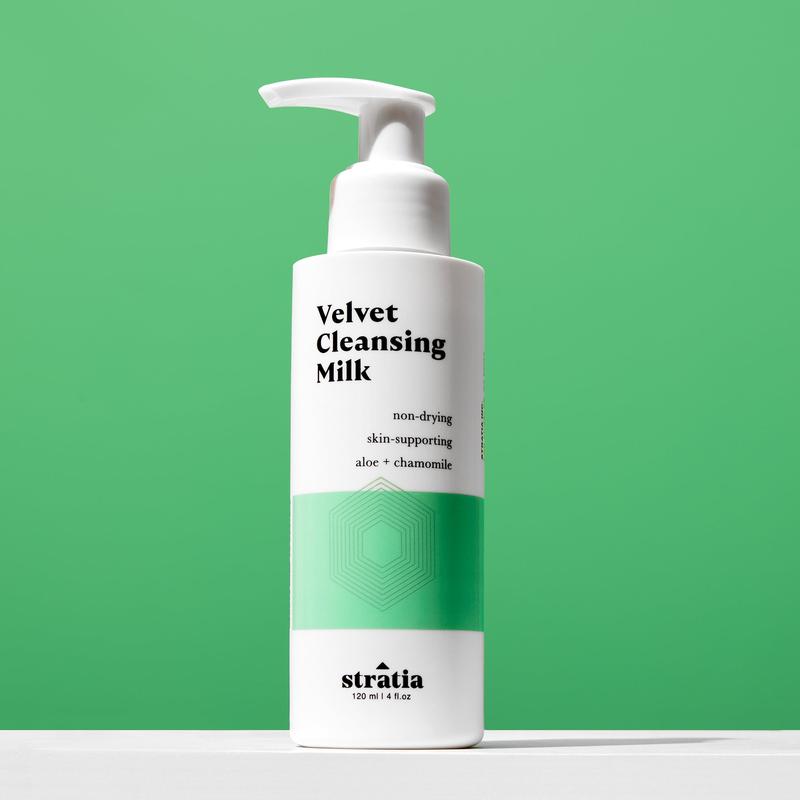 Velvet Cleansing Milk (Non-Foaming, Gentle Cleanser)