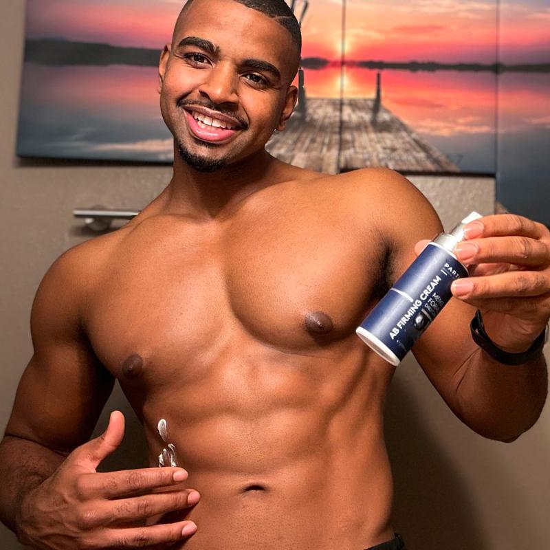 Particle Ab Firming Cream for Men To Tighten and Tone the Midsection