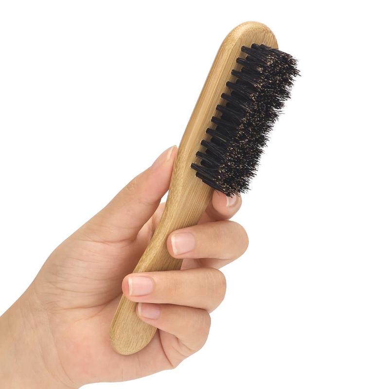 Wooden Hair Brush, 1 Count 2 Counts Hair Styling Brush, Beard Brush, Hair Care & Styling Tool for Salon, Home Use, Hairdressing Tool for Men & Women