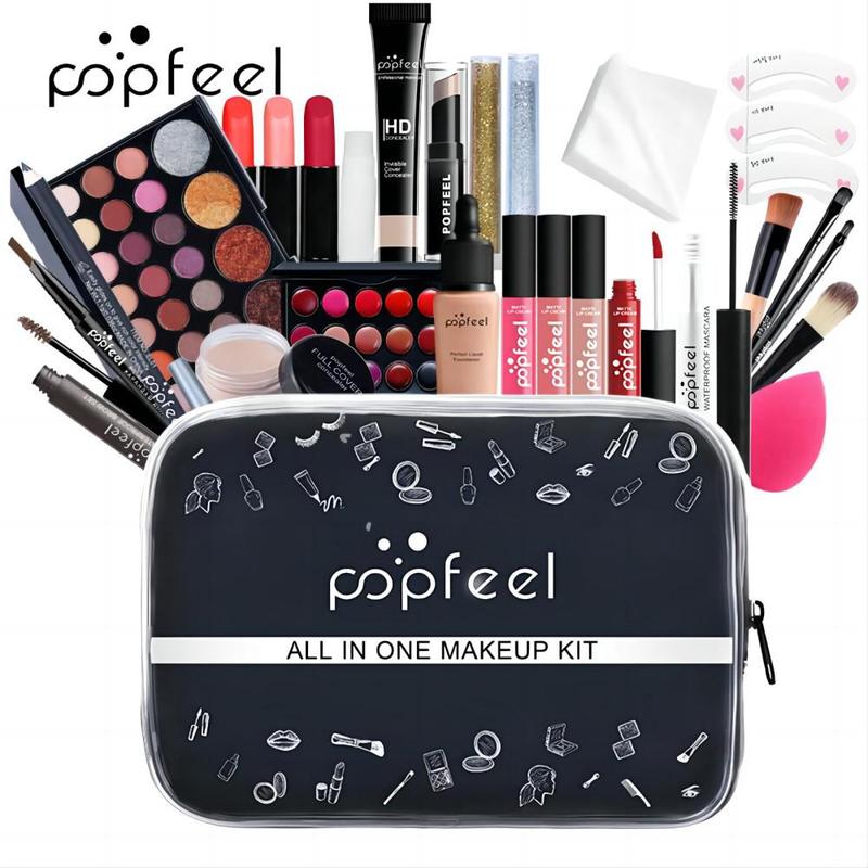 All in One Makeup Kit, Multipurpose Kit, Face Makeup Kit, Cosmetic Starter Set, Makeup Gift Set for Women & Girls, Christmas Gift