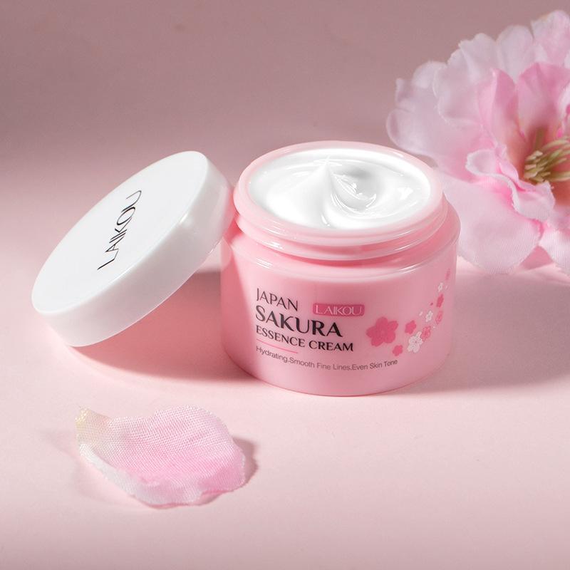 Sakura Flower Skincare Kit, 14pcs set Hydrating Skin Care Kit, Including Face Mask & Essence Cream & Eye Mask & Lip Mask, Moisturizing Skin Care Kit, Ordinary Skincare Products