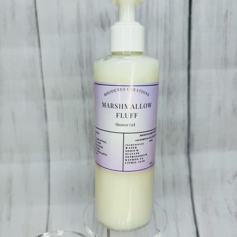 Marshmallow Fluff Shower Gel - Moisturizing Body Wash