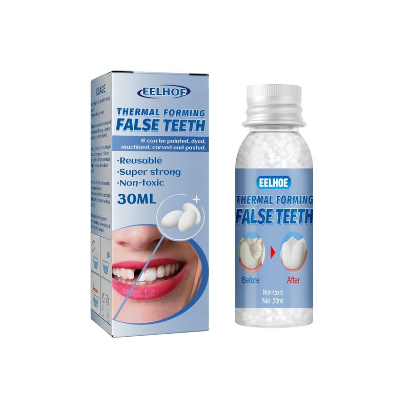 EELHOE can shape teeth, glue, film, makeup, denture modification, temporary filling, glue, dental cavity, and gap filling