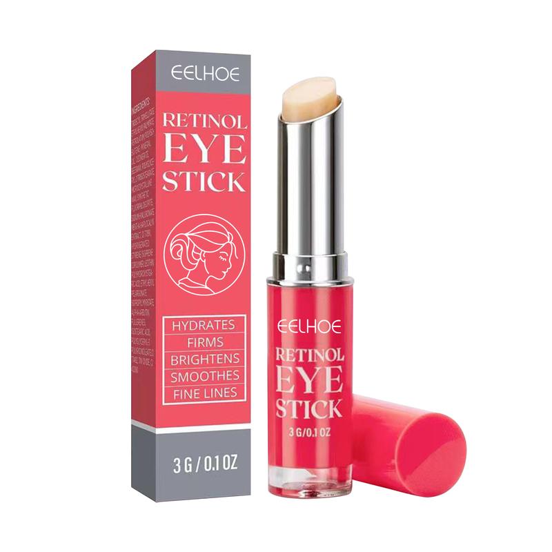 EELHOE Retinol Eye Cream Stick for tightening fine lines, repairing the skin around the eyes,Providing Nourishment and Moisturization for Eye Care